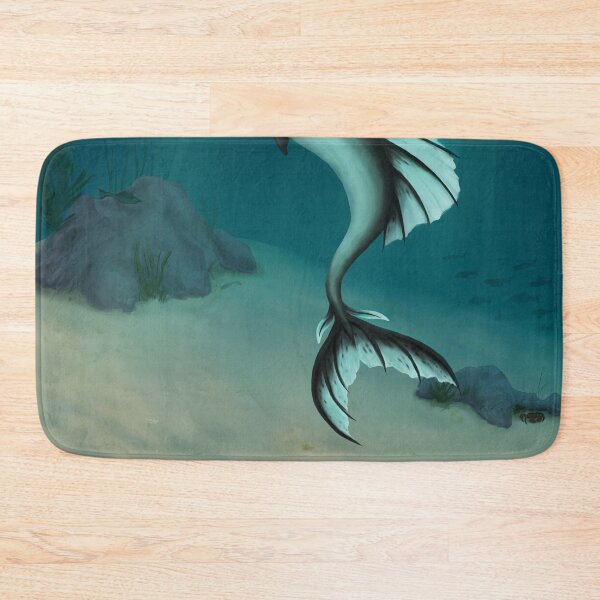 Item preview, gloomy mermaid with skull designed and sold by pixelcow333.