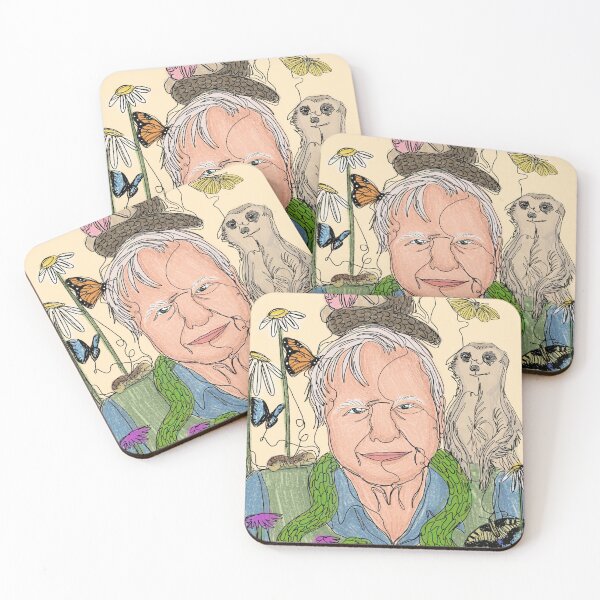 Item preview, David Attenborough and Friends designed and sold by kirstyelen.