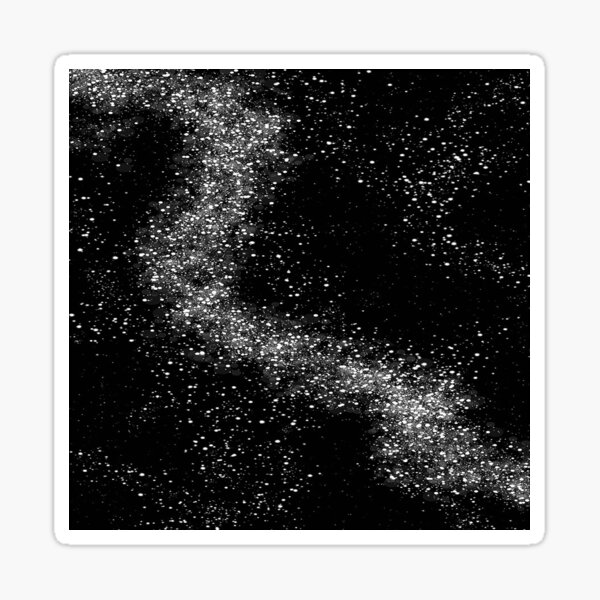 Grunge abstract, Out there Sticker
