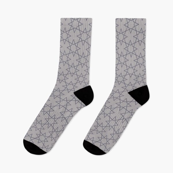 Item preview, Geometric Pattern: Octagram: Argent designed and sold by Red Wolf.