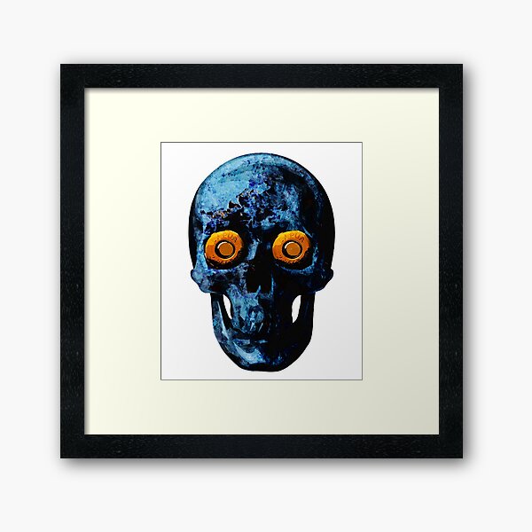 Deadly Stare Framed Art Print