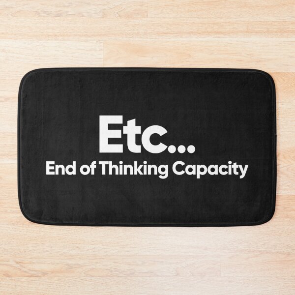 Item preview, End of Thinking Capacity designed and sold by Bojkiw.