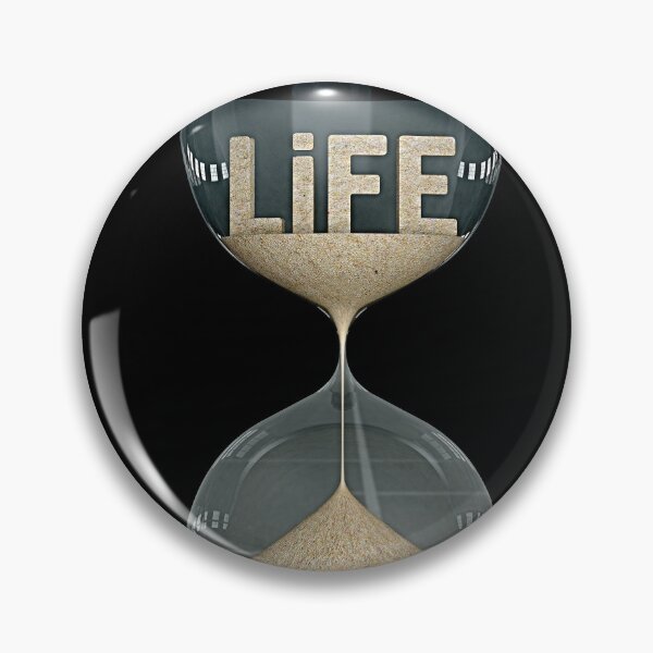 Item preview, life time concept flows away like sand designed and sold by petrovk.
