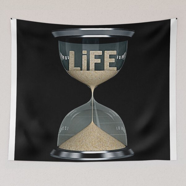 Item preview, life time concept flows away like sand designed and sold by petrovk.