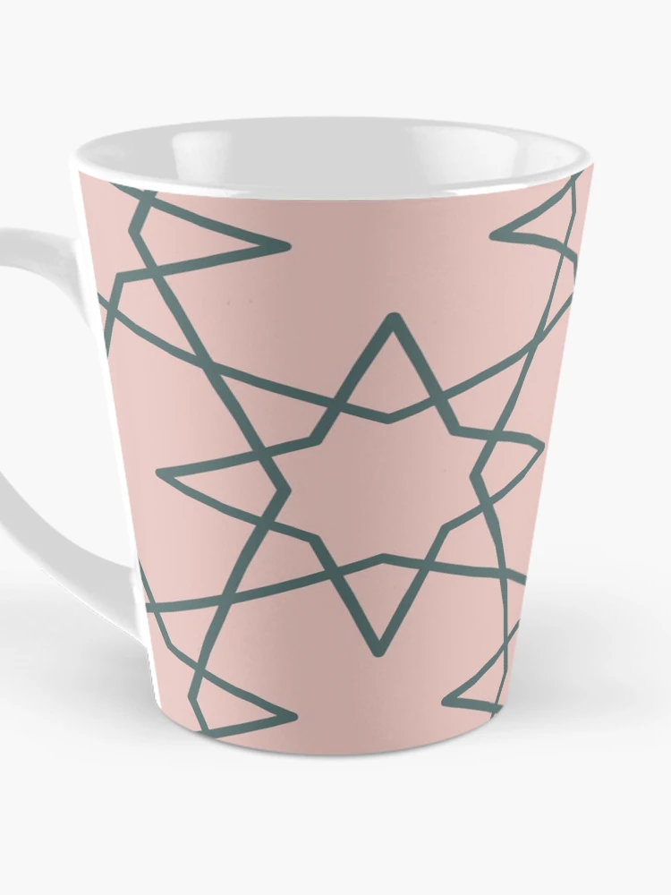 Thumbnail 3 of 4, Coffee Mug, Geometric Pattern: Octagram: Roma designed and sold by Red Wolf.