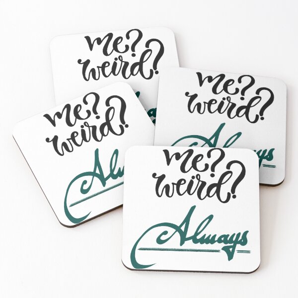 Item preview, Stay weird! designed and sold by TheLuckyBadger.