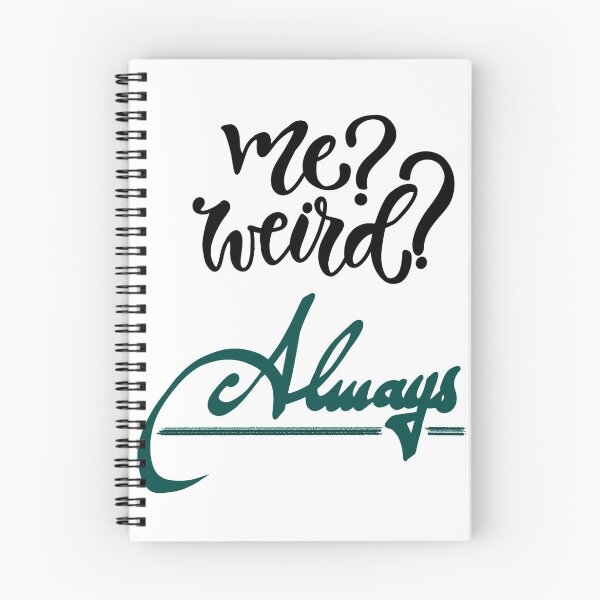Item preview, Stay weird! designed and sold by TheLuckyBadger.