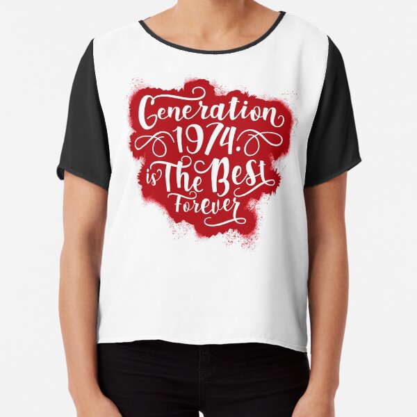 Generation 1974 Chiffon Top