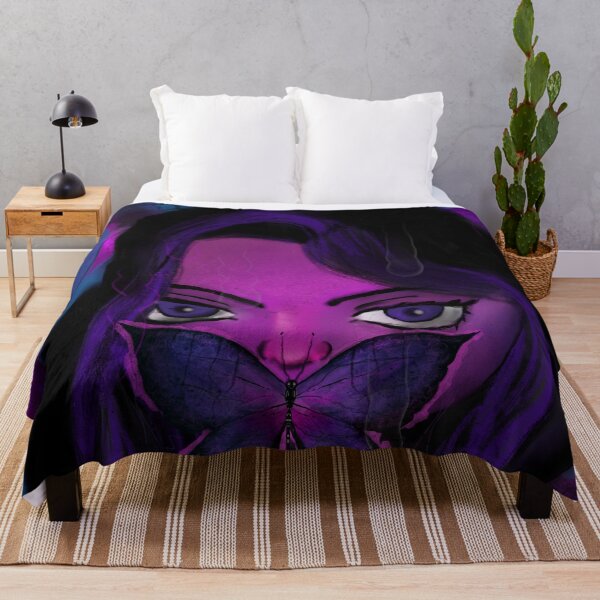Item preview, Purple Butterfly Emoji Cute Kawaii Epilepsy Awareness designed and sold by The-overthinker.