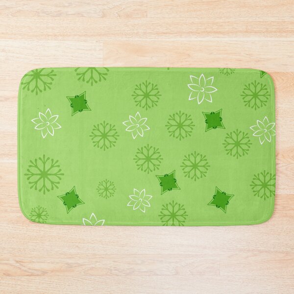 Item preview, Shades of green floral pattern  designed and sold by Maanya-Tees.