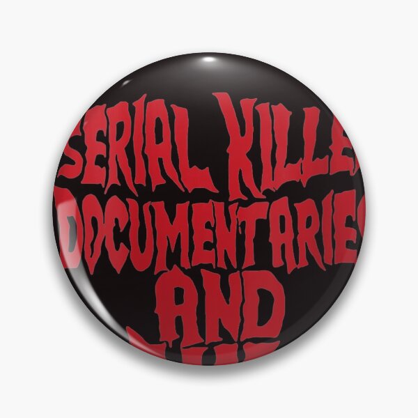 Item preview, Womens Serial Killer Documentaries And Chill Funny Gift V Neck T Shirt designed and sold by Florianst.