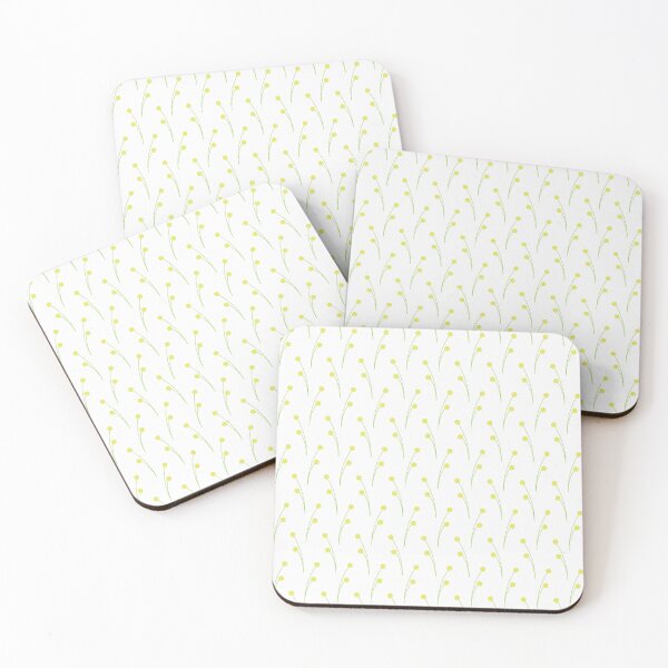 Item preview, green plants with yellow flowers designed and sold by ddesignnstudio.