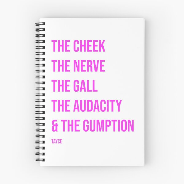 Item preview, The Cheek The Nerve - Pink designed and sold by nickface.