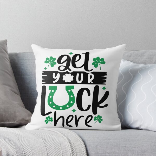 Item preview, st. patrick`s day cool saying get your luck here designed and sold by Raeolus.