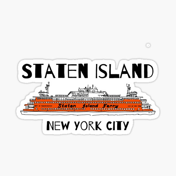 Aperçu de l'œuvre Staten Island Ferry à New York créée et vendue par walrusindustrie.