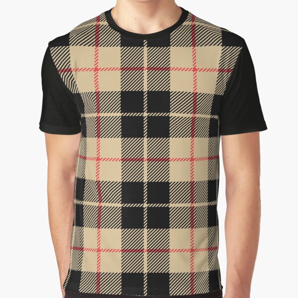 burberry pattern t shirt