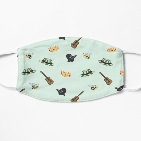 Sleepy Bois Inc Pattern Flat Mask
