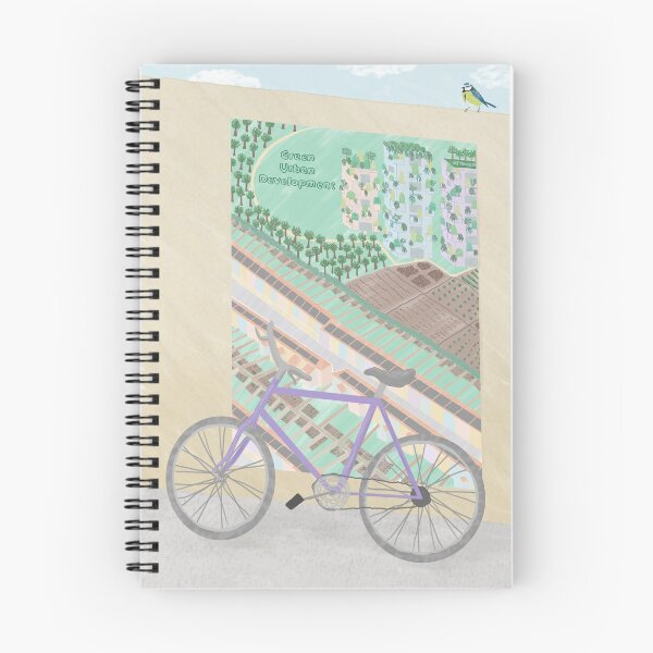Item preview, Bicycle In A Green Future designed and sold by RVHudson.