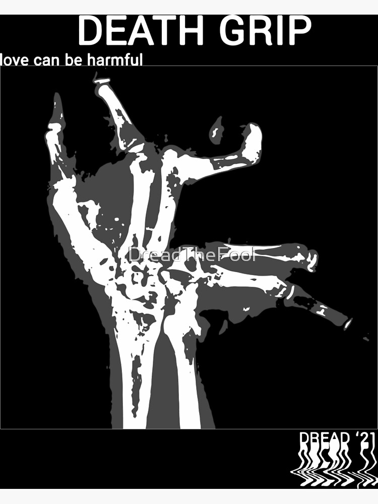 "DEATH GRIPS" Poster by DreadTheFool Redbubble