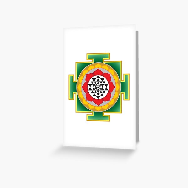 Item preview, Sri Yantra Green designed and sold by Milan Sensiart.