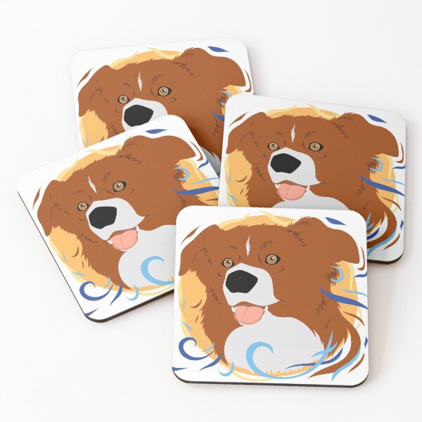 Item preview, Simplistic Brown Border Collie designed and sold by Elizynne.