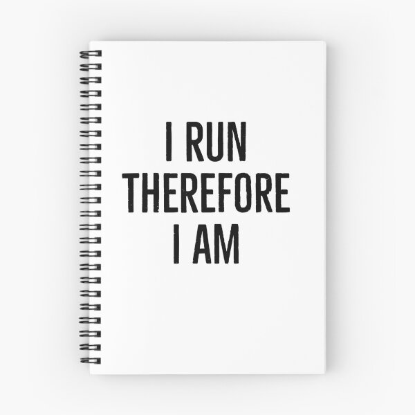 Item preview, I Run Therefore I Am designed and sold by Deez Direct.