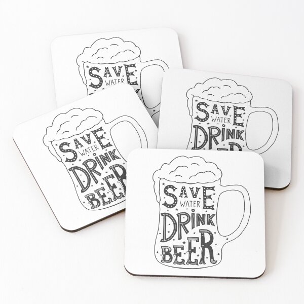 Item preview, Funny Beer Quote - Save Water Drink Beer designed and sold by ellahawkins1.