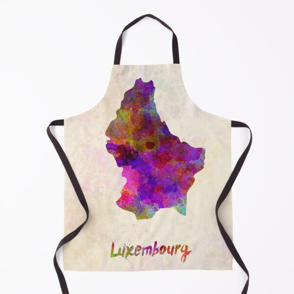 Item preview,  luxembourg watercolor map  designed and sold by paulrommer.