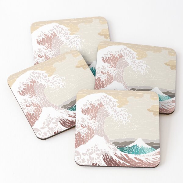 Item preview, The Great Wave (pink) designed and sold by Maho-Ichikawa.