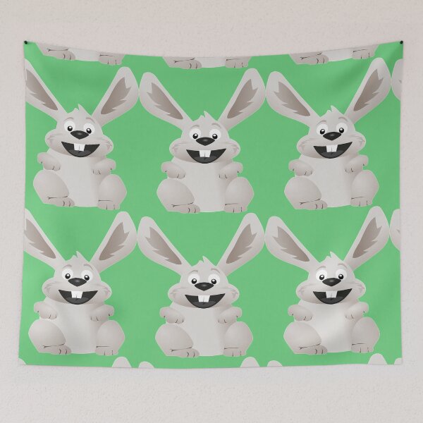 Item preview, Smiling Easter Rabbit designed and sold by customgiftstore.