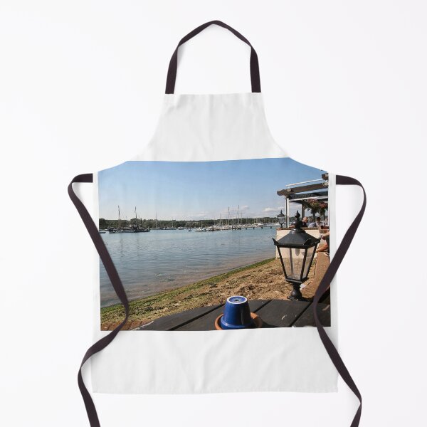 Item preview, Boat moorings in the river. designed and sold by ronsaunders47.