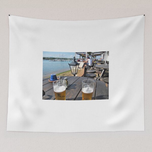 Item preview, Having a beer down on the riverside.  designed and sold by ronsaunders47.