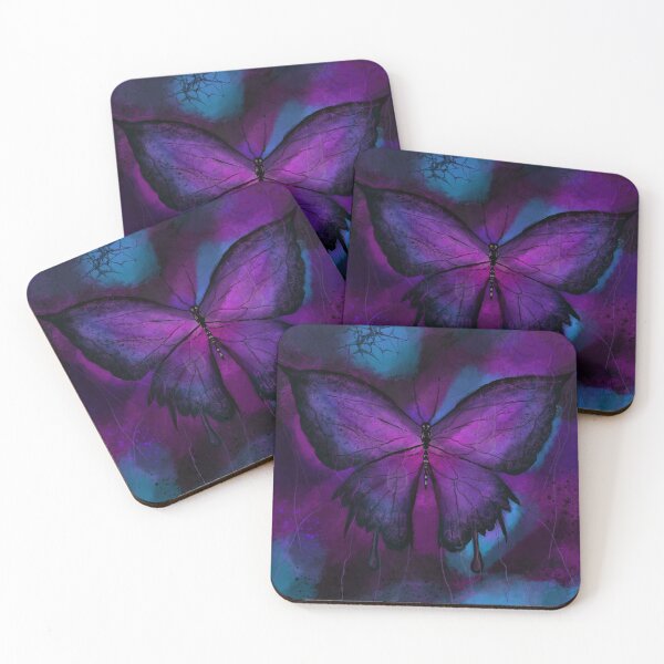 Item preview, Purple Butterfly Emoji Cute Kawaii Epilepsy Awareness designed and sold by The-overthinker.