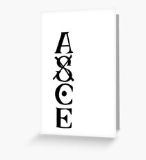 Portgas D. Ace Greeting Card