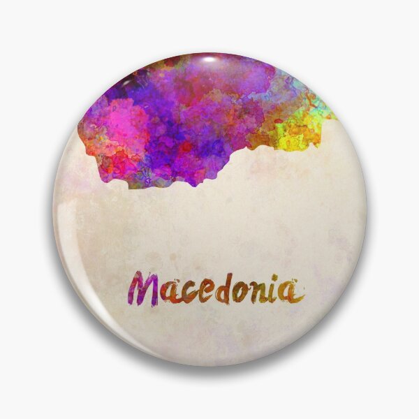 Item preview, macedonia watercolor map  designed and sold by paulrommer.