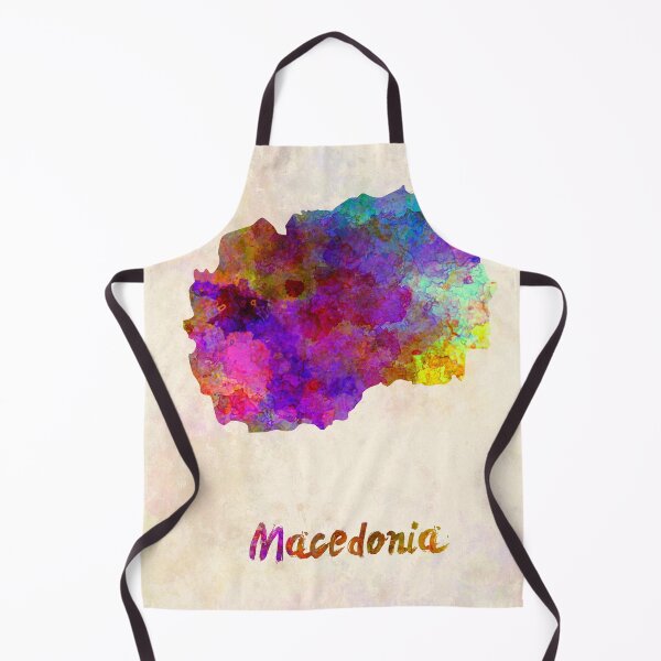 Item preview, macedonia watercolor map  designed and sold by paulrommer.