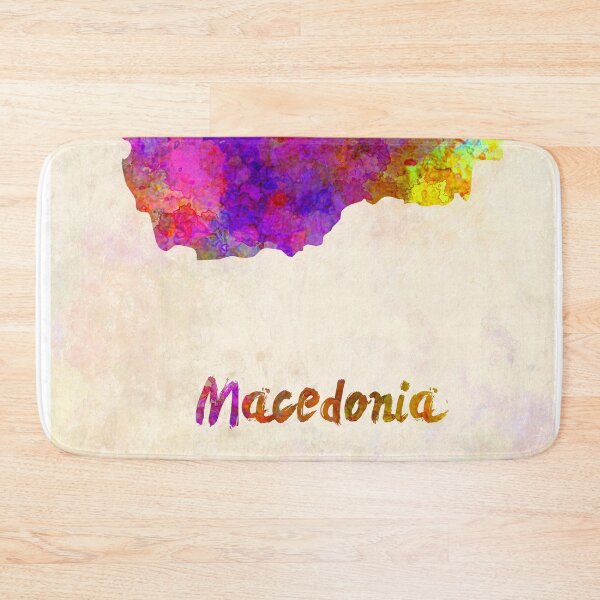 Item preview, macedonia watercolor map  designed and sold by paulrommer.