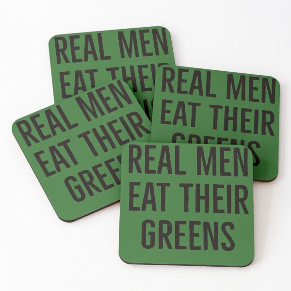 Item preview, Real Men Eat Their Greens designed and sold by Deez Direct.