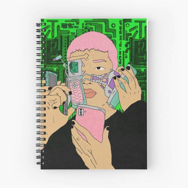 Item preview, Cyberpunk Phone Call designed and sold by MangoYellow.