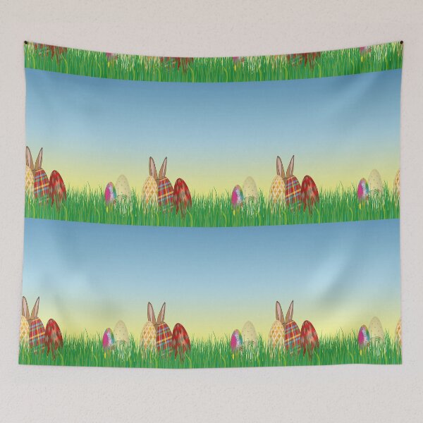 Item preview, Easter Eggs And Rabbit designed and sold by customgiftstore.