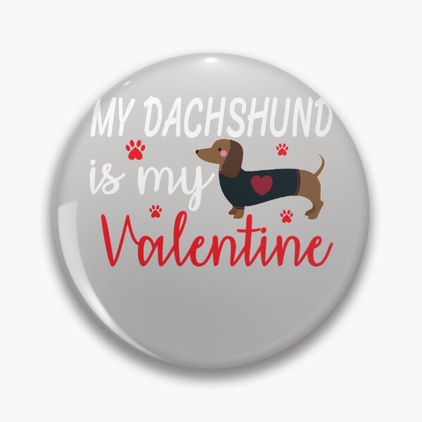 Item preview, Dachshund Hearts Valentines Day Funny Dog Valentine Gift designed and sold by GINIART.
