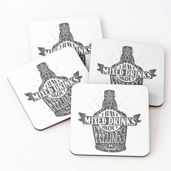 Item preview, Funny Beer Quote - I have mixed drinks about feelings designed and sold by ellahawkins1.