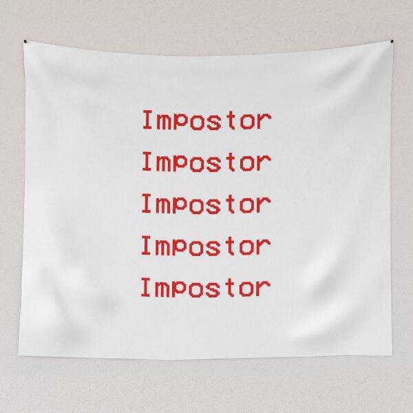 Item preview, Impostor Videogame Stickers Set Red designed and sold by stickertopic.