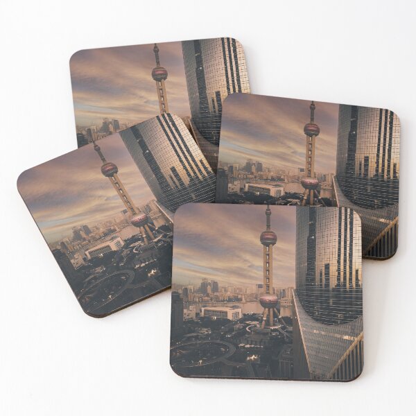Item preview, Sunrise in Shanghai designed and sold by csbvisuals.