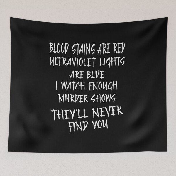 Item preview, Blood Stains Are Red Ultra Violet Light Gift designed and sold by TTFMerch.