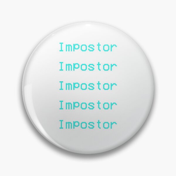 Item preview, Impostor Videogame Stickers Set Cyan designed and sold by stickertopic.