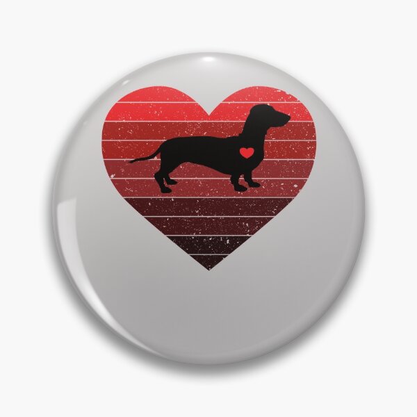 Item preview, Dachshund Hearts Valentines Day Funny Dog Valentine Gift designed and sold by GINIART.