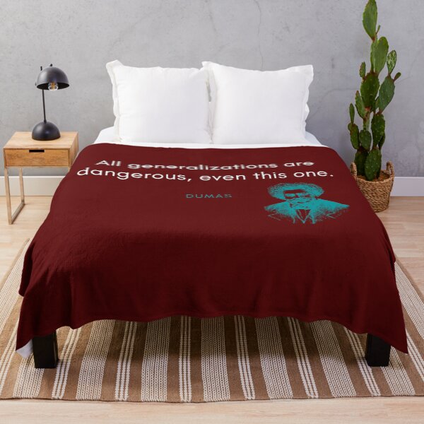 Item preview, Alexandre Dumas Quote designed and sold by DarioNelaj.