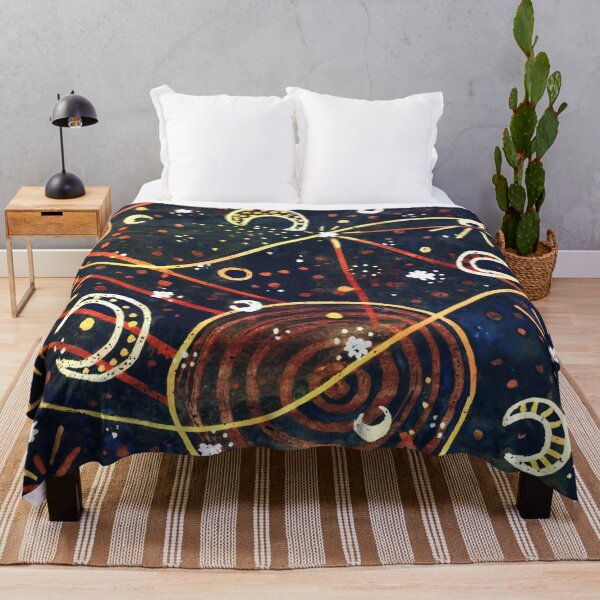Item preview, cosmic watercolor painting designed and sold by rysunki-malunki.