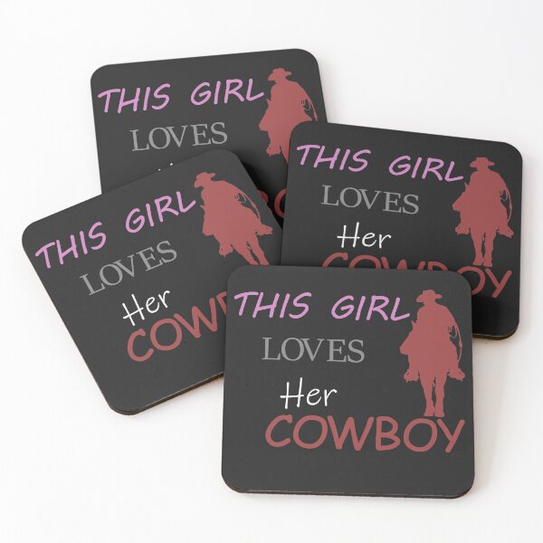 Item preview, This Girl Loves Her Cowboy- Gift For Cowboy, Horse, Cowgirl Love designed and sold by BestDes.